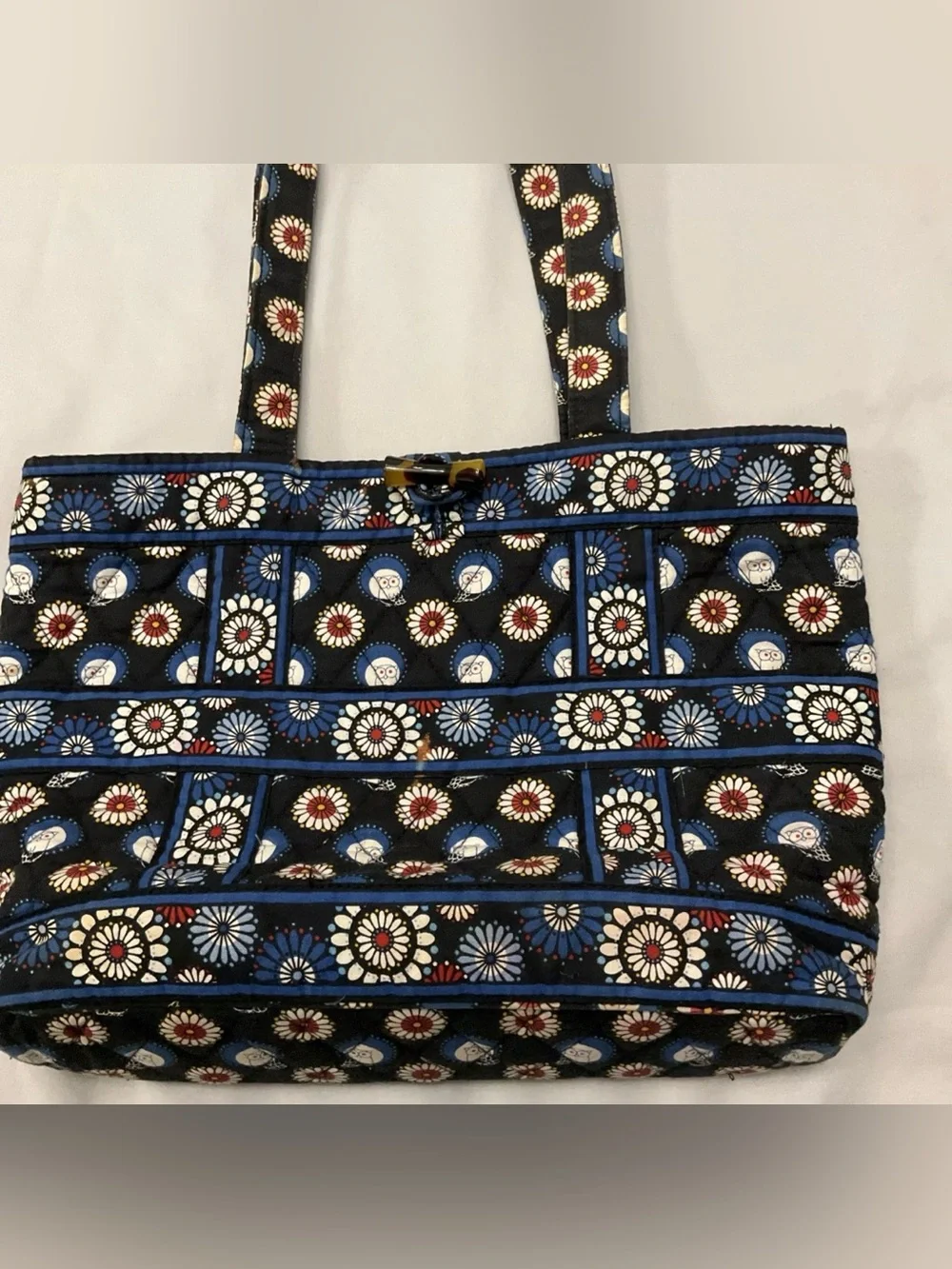 Vera Bradley Tote Retired Night Owl